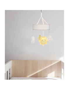 Móvil de Sol y Cielo Kate & Milo para Bebés 22.23 cm 2