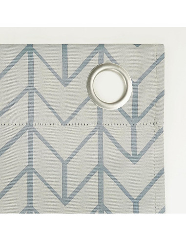 Cortina Blackout Ojal Kenwood Sun Zero 40x63 cm Piedra