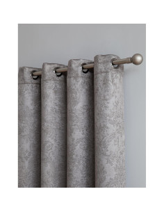 Cortinas de oscurecimiento 54x96 cm Gris Claro LinenZone 2