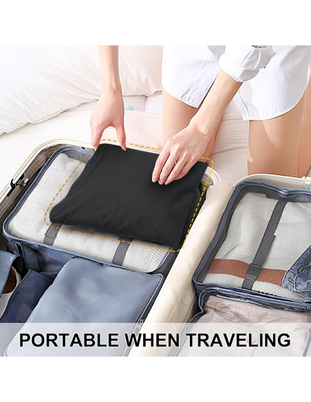 Cortina Opaca Portátil NICETOWN 132x213 cm Negra