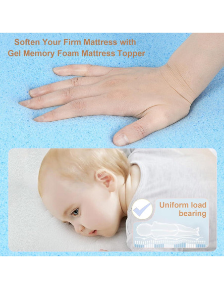 Colchón de cuna NeoBorn 81x46 cm viscoelástico impermeable Colchón de cuna NeoBorn 81x46 cm viscoelástico impermeable