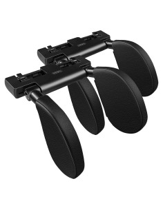 Almohada Reposacabezas Ajustable VniYors Negro x2 - Viajes