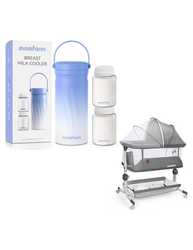 Enfriador de Leche Materna Acero Inoxidable 20oz Portátil