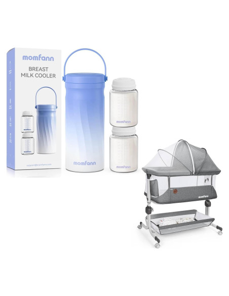 Enfriador de Leche Materna Acero Inoxidable 20oz Portátil