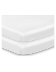 Sábana Ajustable y Funda Impermeable BreathableBaby 97x61cm