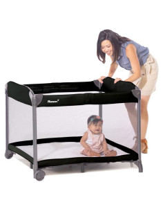 Parque Infantil Portátil Joovy Room Negro 101x101 cm