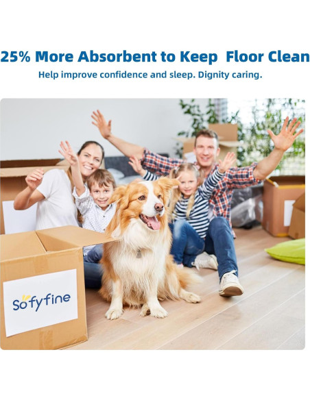 Almohadillas desechables SOFYFINE 76x91 cm - 75 unidades