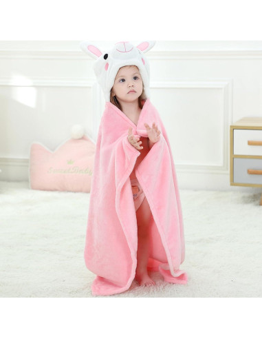 Toalla con Capucha para Bebés Arkwida Conejo 127x102 cm
