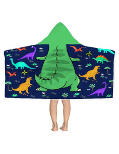 Toalla de Playa con Capucha Dinosaurio Bonsai Tree 30x50 cm