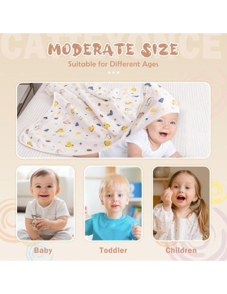 Paquete de 2 Toallas de Baño para Bebés Catteyonce 81 cm Paquete de 2 Toallas de Baño para Bebés Catteyonce 81 cm