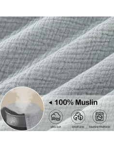 Toallas de Baño con Capucha Unicorn Castle 2 Piezas Muselina 2