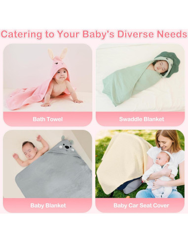 Toallas de Baño con Capucha Unicorn Castle 2 Piezas Muselina