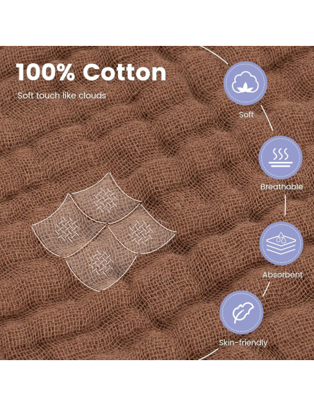 Toallas de Bebé con Capucha FUNUPUP 2 Piezas 81x81 cm Algodón