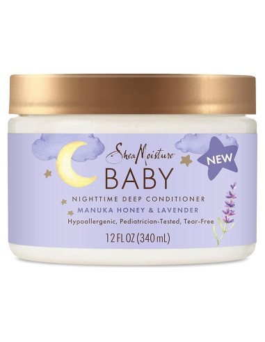 Acondicionador Profundo SheaMoisture Baby 340g Miel de Manuka y Lavanda