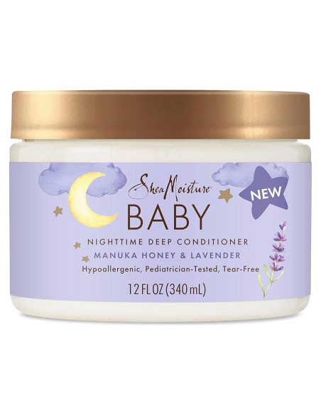 Acondicionador Profundo SheaMoisture Baby 340g Miel de Manuka y Lavanda