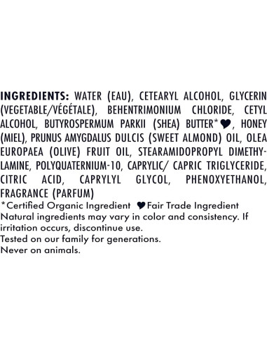 Acondicionador Profundo SheaMoisture Baby 340g Miel de Manuka y Lavanda