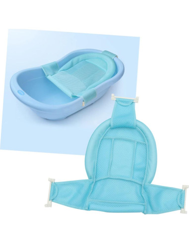 Soporte de Baño Ajustable para Bebés con Malla Transpirable