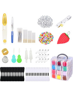 Kit de Hilo de Bordado VICOVI 200 Madejas y Accesorios DIY 2