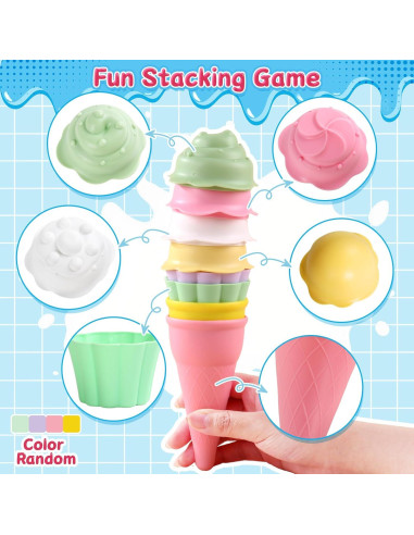 Juguetes de baño de helado para niños 2-8 años - Zhongshan