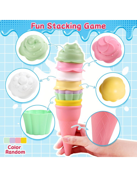 Juguetes de baño de helado para niños 2-8 años - Zhongshan