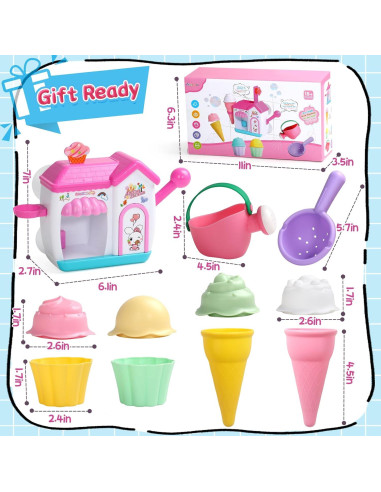 Juguetes de baño de helado para niños 2-8 años - Zhongshan