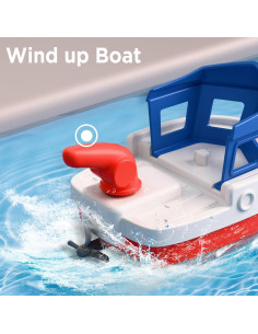 Set de Juguetes de Baño iPlay, iLearn para Bebés 18 meses+ 2