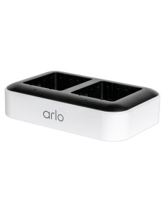 Estación de Carga Doble Arlo VMA5400C - Carga 2 Baterías