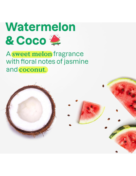 Acondicionador Natural ATTITUDE Niños 236.6 ML Sandía y Coco