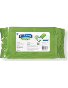 Toallitas de Limpieza Personal FitRight Aloe 600 Piezas 30x20 cm 2
