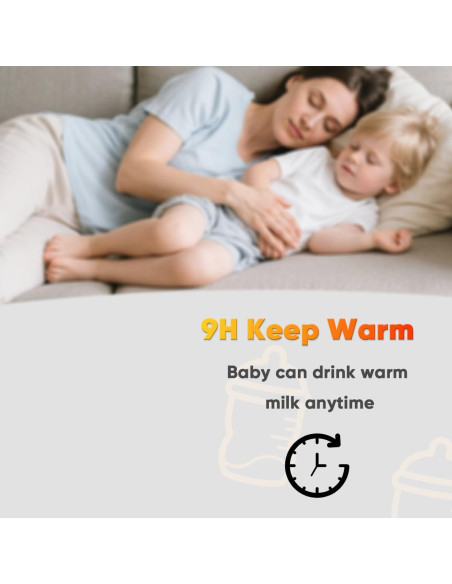 Calentador de Biberones 5 en 1 Digital para Bebés - 0.69 kg