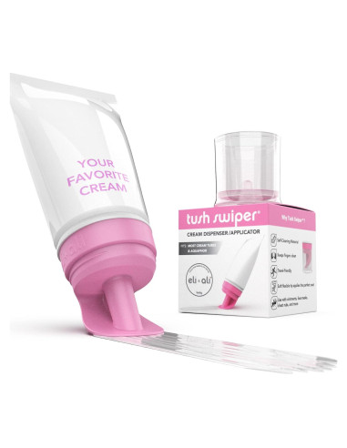 Eli & Ali Tush Swiper - Aplicador de crema para pañales Rosa
