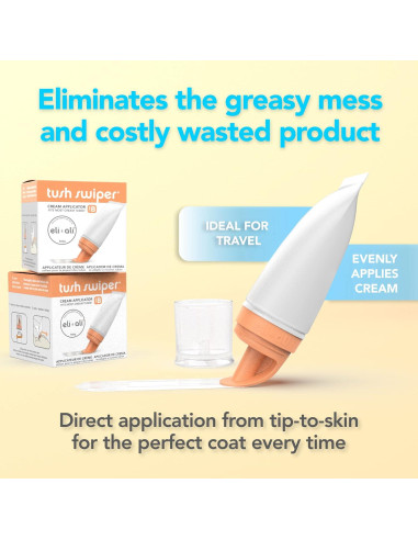 Eli & Ali Tush Swiper - Aplicador de crema para pañales Rosa