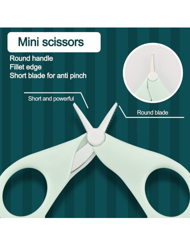 Kit de Uñas para Bebés 5 en 1 AeKahtay - Manicura Segura