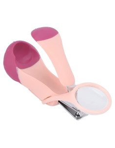 Cortauñas con Lupa FILFEEL de Acero Inoxidable para Bebés y Ancianos