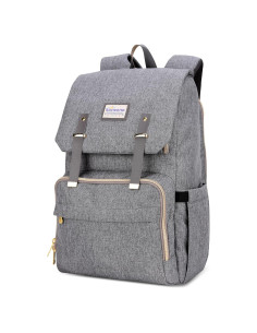 Mochila para Pañales SUNVENO DB02 - Gran Capacidad 25L Gris