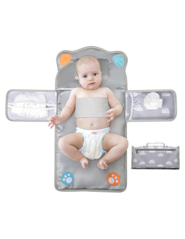 Almohadilla Cambiador Knirose Plegable Impermeable 70x35cm