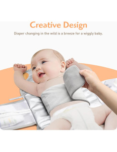 Almohadilla Cambiador Knirose Plegable Impermeable 70x35cm 2