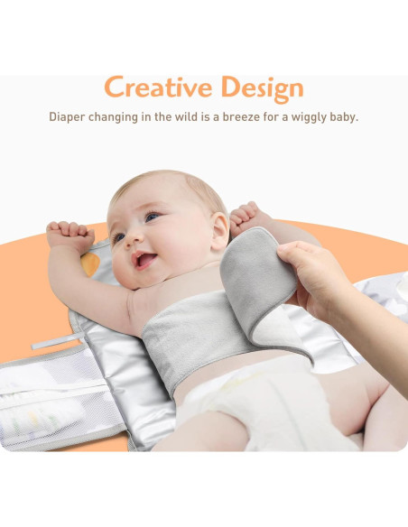 Almohadilla Cambiador Knirose Plegable Impermeable 70x35cm