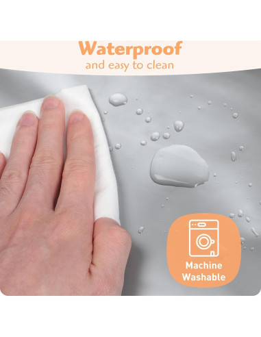 Almohadilla Cambiador Knirose Plegable Impermeable 70x35cm