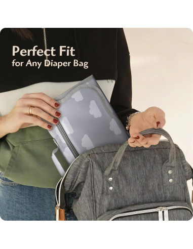 Almohadilla Cambiador Knirose Plegable Impermeable 70x35cm