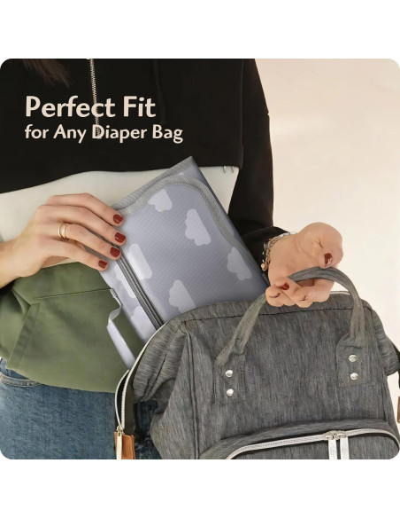 Almohadilla Cambiador Knirose Plegable Impermeable 70x35cm