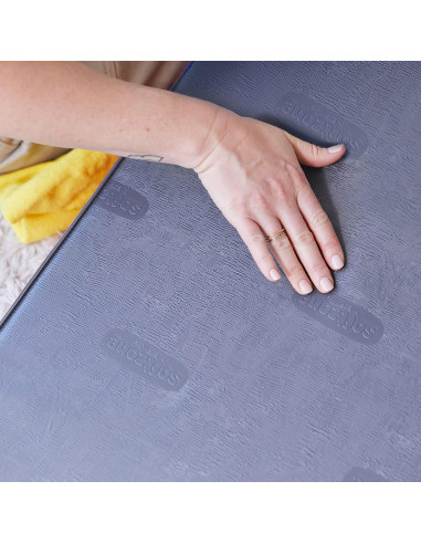 Cambiador Contorneado ECR4Kids SoftZone Verde Agua 130.8x55.9cm