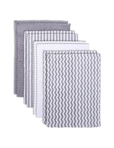 Paquete de 8 Paños de Eructo para Bebés BAMBOO QUEEN 40.6x30.5cm