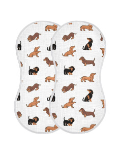 Juego de Paños de Eructos WELLDAY 56x28 cm Algodón Suave