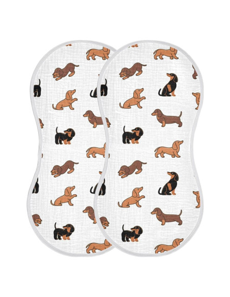 Juego de Paños de Eructos WELLDAY 56x28 cm Algodón Suave