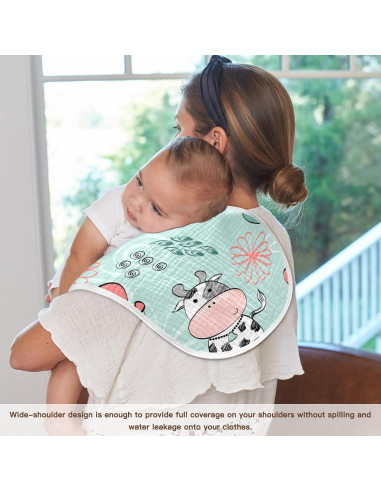 Pañales de Muselina Kigai para Bebés 28x56 cm Set de 4