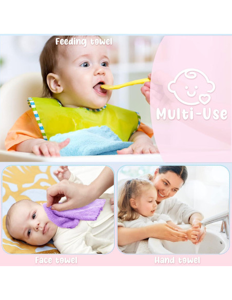 Chumia 96 Toallitas Faciales Microfibra 25.4x25.4cm Multicolor