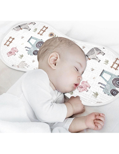 Paños de Eructo Burbuja 2 Unidades Algodón 55.88x27.94cm