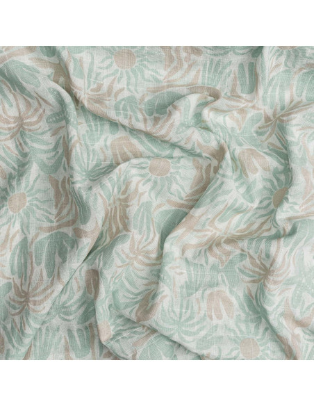 Set de 3 Mantas de Muselina 100% Algodón Crane Baby 120x120cm Set de 3 Mantas de Muselina 100% Algodón Crane Baby 120x120cm