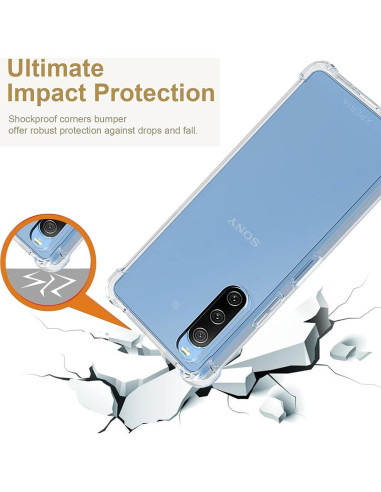 Funda TPU Transparente para Sony Xperia 10 III y Lite